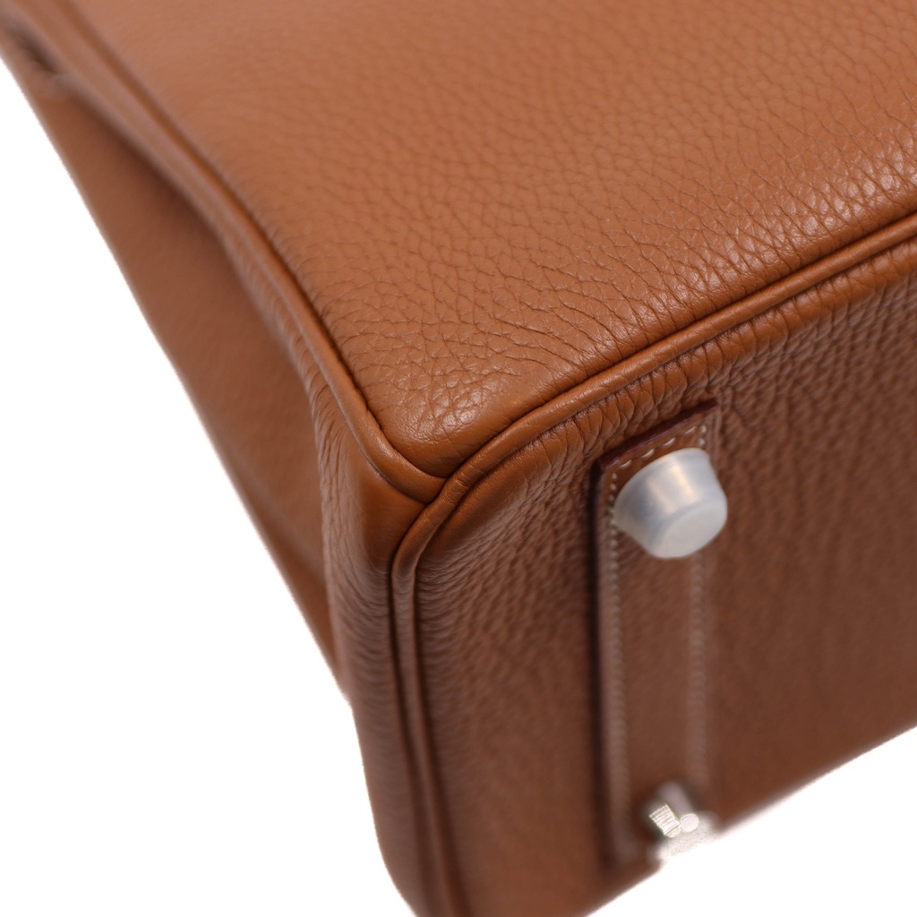 Hermes Birkin 25 Togo Leather Silver Hardware Year 2018