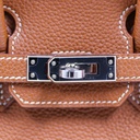 Hermes Birkin 25 Togo Leather Silver Hardware Year 2018