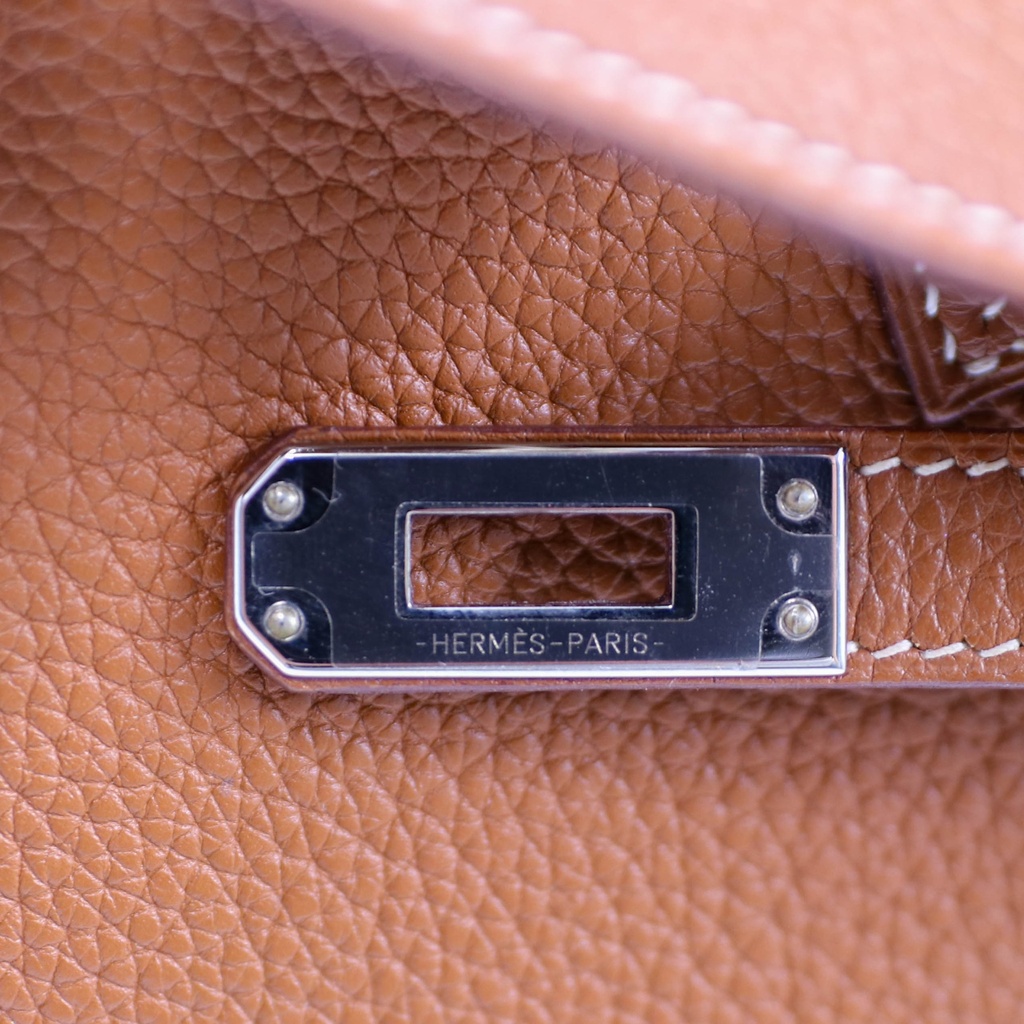 Hermes Birkin 25 Togo Leather Silver Hardware Year 2018