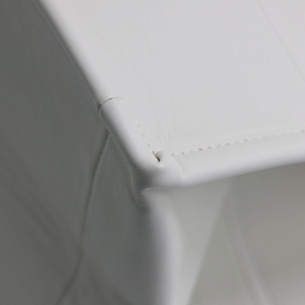 Christian Dior Calfskin Embossed Medium Book Tote Off White