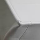 Christian Dior Calfskin Embossed Medium Book Tote Off White