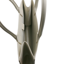 Christian Dior Calfskin Embossed Medium Book Tote Off White