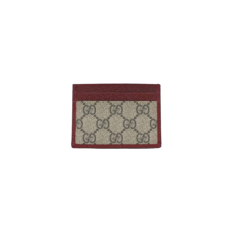 Gucci Ophidia Card Case Burgandy 838486