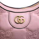 Gucci GG Matelassé Mini Bag In Pink Leather 739736