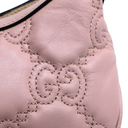 Gucci GG Matelassé Mini Bag In Pink Leather 739736