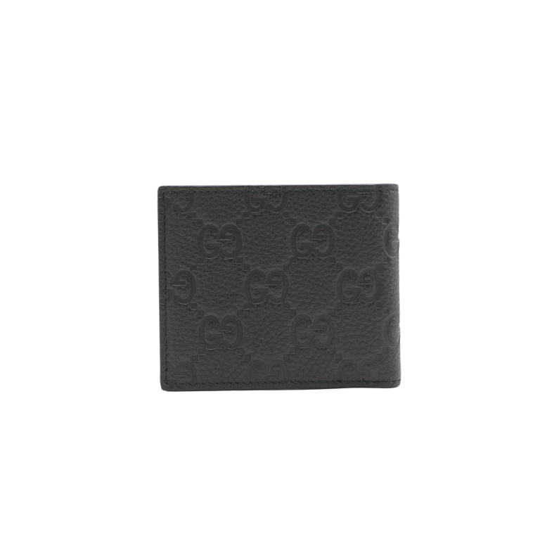 Gucci GG Embossed Leather Black Wallet 835001