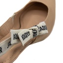 Christian Dior J'Adior Slingback Pump Beige Technical Fabric In Size 36