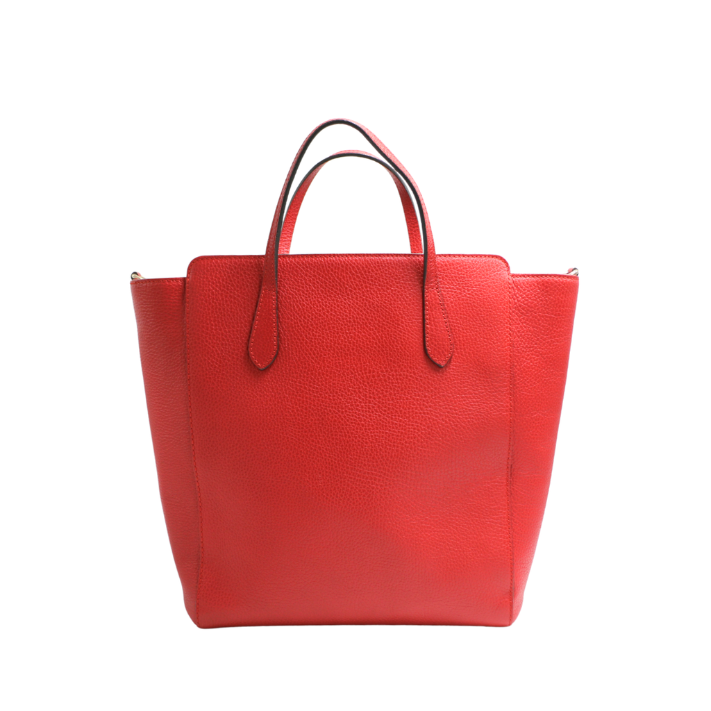 Gucci Swing Leather Top Handle Bag 368324