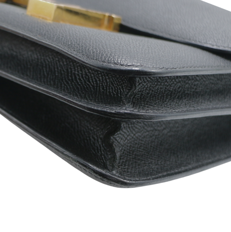 Hermes Constance 23 Epsom Black 2018