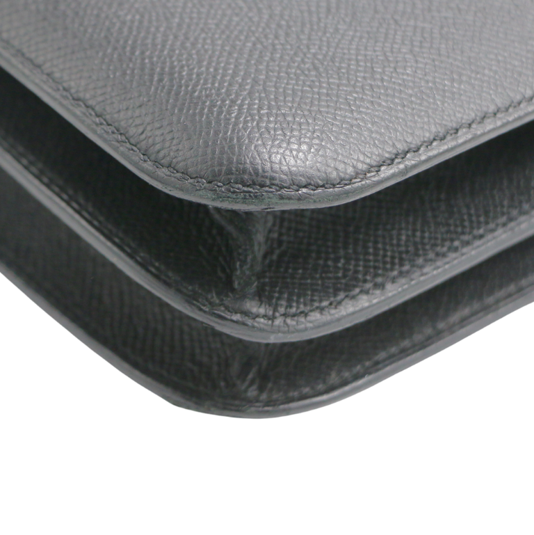Hermes Constance 23 Epsom Black 2018