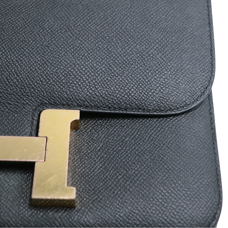 Hermes Constance 23 Epsom Black 2018