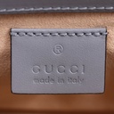 Gucci GG Marmont Matelass Leather Super Mini Bag Gray 476433