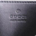 Gucci Gucci GG Matelassé Handbag Leather Black 735049