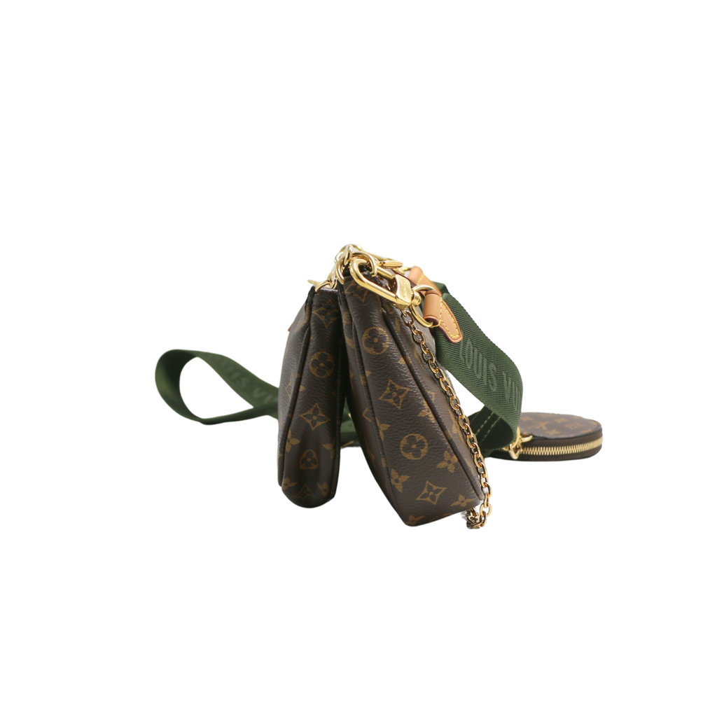 Louis Vuitton Monogram Multi Pochette Accessories Kaki SR0251