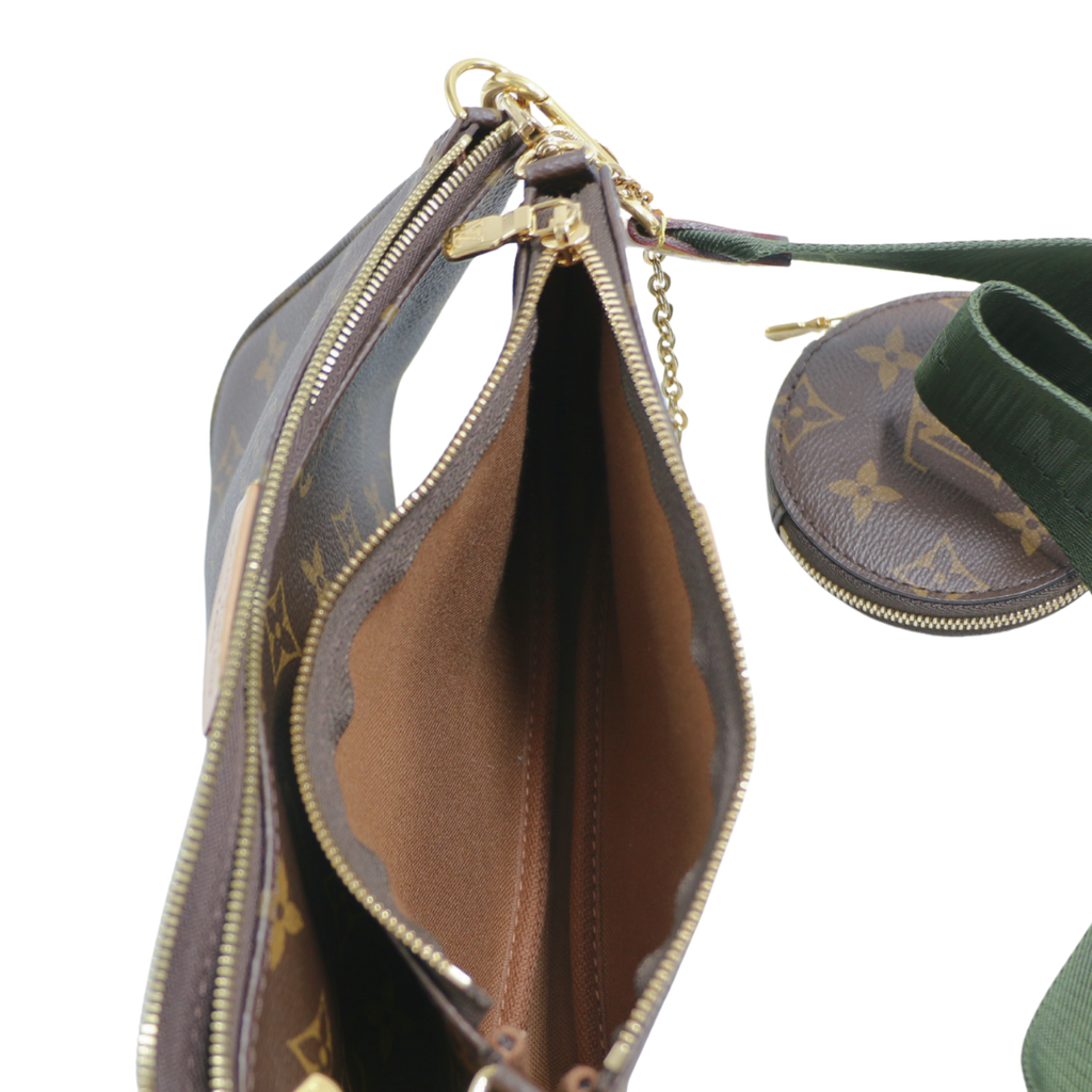 Louis Vuitton Monogram Multi Pochette Accessories Kaki SR0251