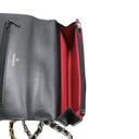 Chanel Quilted Leather 19 Wallet On Chain Black