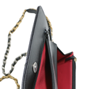 Chanel Quilted Leather 19 Wallet On Chain Black