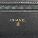 Chanel Quilted Leather 19 Wallet On Chain Black