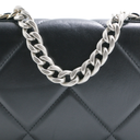 Chanel Quilted Leather 19 Wallet On Chain Black