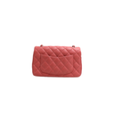Chanel Mini Pink Lambskin Rectangular Classic Flap