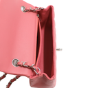 Chanel Mini Pink Lambskin Rectangular Classic Flap