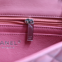 Chanel Mini Pink Lambskin Rectangular Classic Flap