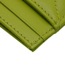 Gucci GG Matelasse Chevron Marmont Card Case Green 443127