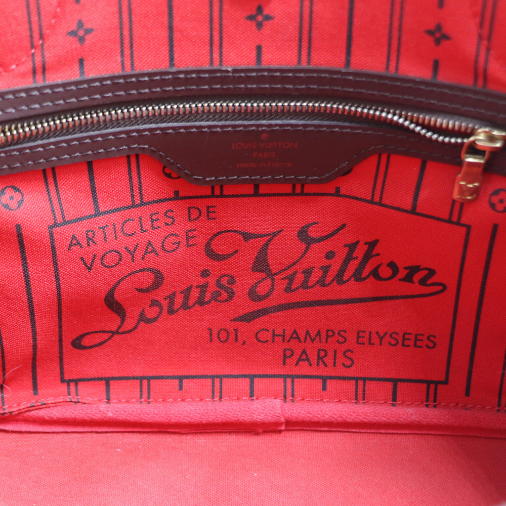Louis Vuitton Damier Ebene Neverfull 