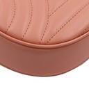 Guccci GG Marmont Half Moon Shaped Mini Bag Pink 699514