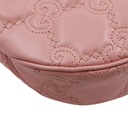 Gucci GG Matelassé Mini Bag In Pink Leather 739736