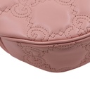 Gucci GG Matelassé Mini Bag In Pink Leather 739736