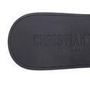 Christian Dior Technical Stretch Fabric Camouflage Slide Blue Size 36