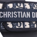 Christian Dior Technical Stretch Fabric Camouflage Slide Blue Size 36