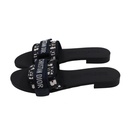 Christian Dior Technical Stretch Fabric Camouflage Slide Blue Size 38