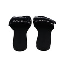 Christian Dior Technical Stretch Fabric Camouflage Slide Blue Size 38