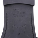 Christian Dior Technical Stretch Fabric Camouflage Slide Blue Size 38