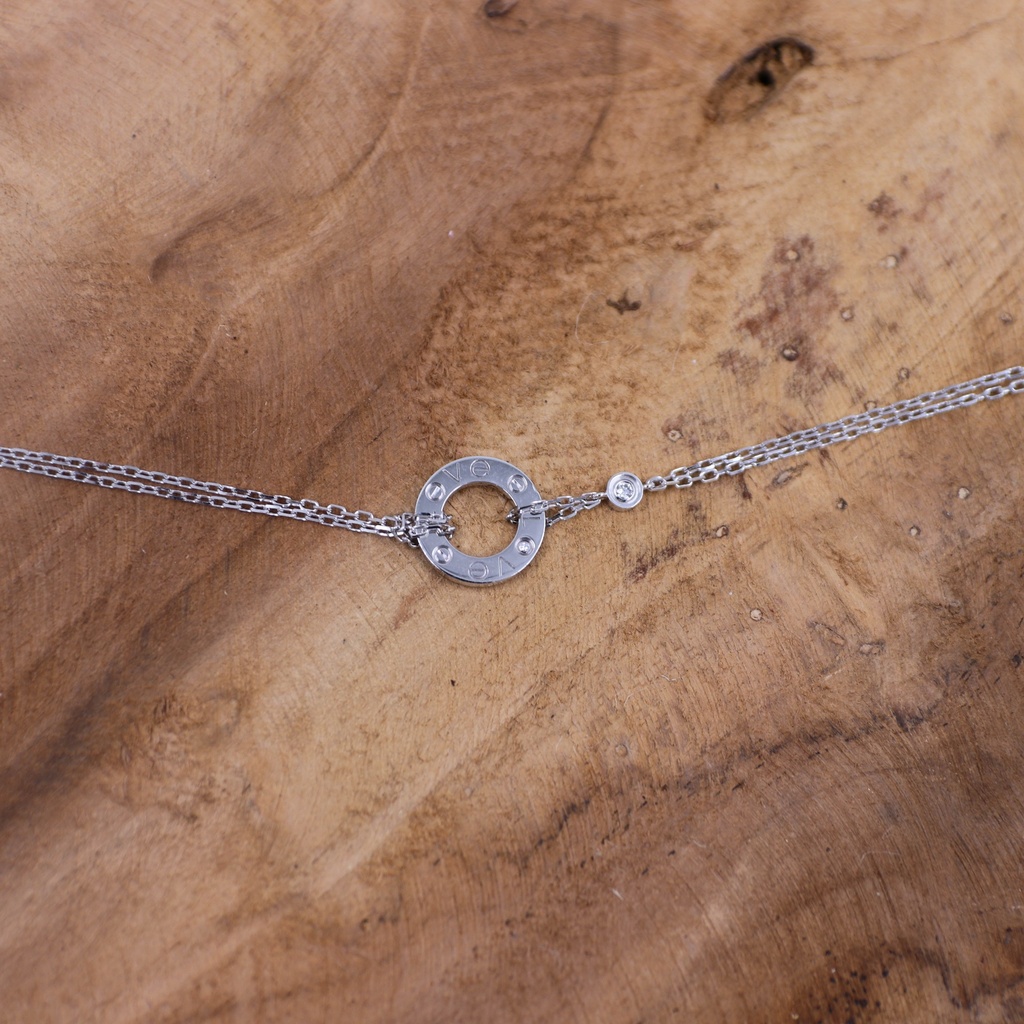 Cartier Love Bracelet 750WG MRV543 2021