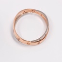 Cartier Love Double Bracelet 12PD 750PG/WG 17 UW2004 2011