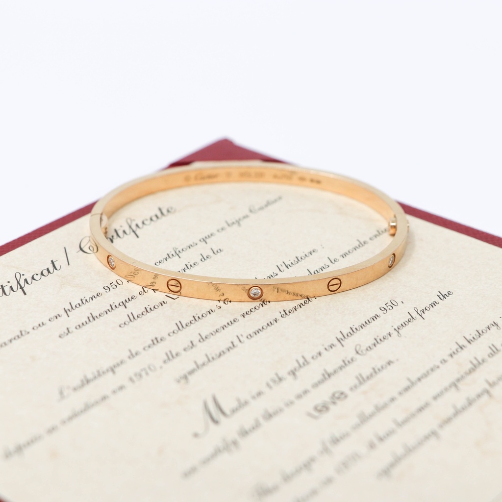 Cartier Love Bracelet SM 750PG 17 FAT098 2016