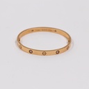 Cartier Love Bracelet Half Diamond 750YG 18 VN8804 2011