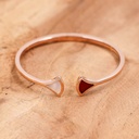 Bvlgari Diva Open Bracelet 750PG MOP M P9NE9A