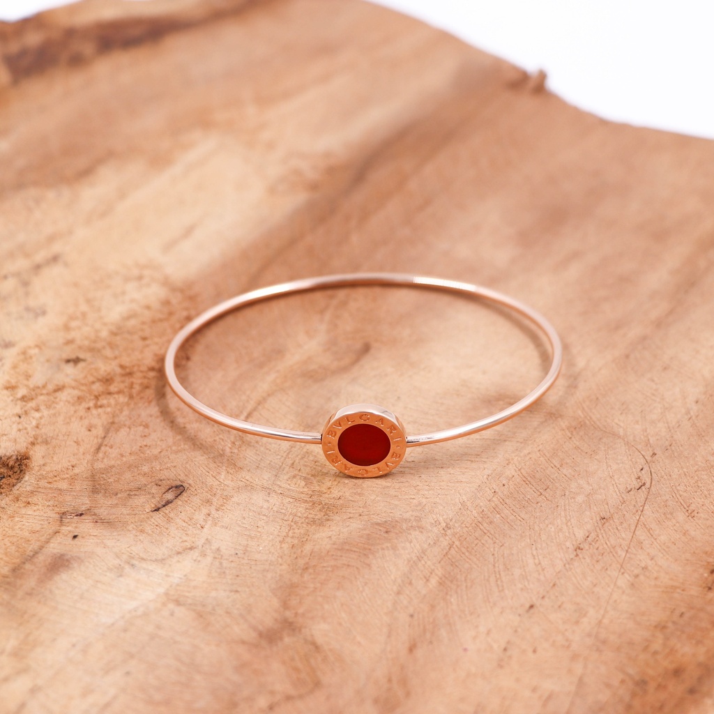 Bvlgari B.Zero1 Bracelet Red Ceramic M PCAK9A