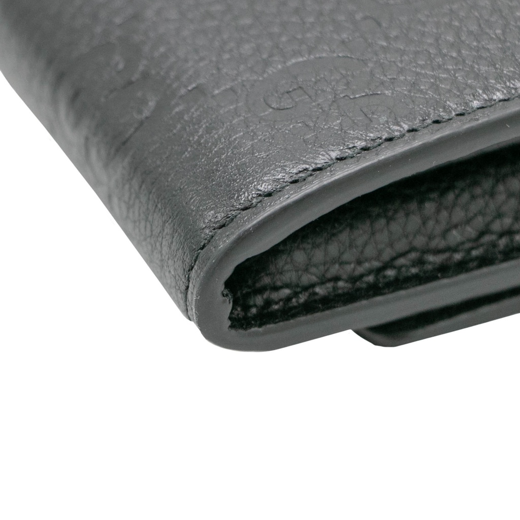 Gucci Guccissima Continental Wallet Black 815922