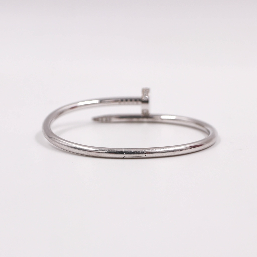 Cartier Juste un Clou Bracelet Diamond 750WG 17 2014