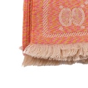 Gucci GG Pink Scarf Silk 627011 In Size 45x195