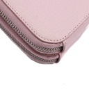 Prada Saffiano leather mini pouch bag in pink