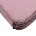 Prada Saffiano leather mini pouch bag in pink