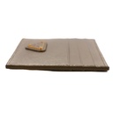 Prada Cardholder Gold Grained Leather With a Silver-Tone Logo Plaque
