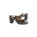 Christian Dior Idylle ballet heels in blue Iconic Toile de Jouy print Size 38