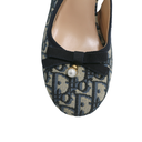 Christian Dior Idylle ballet heels in blue Iconic Toile de Jouy print Size 36 1/2